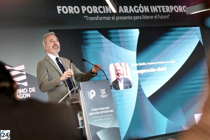 Aragón defiende su papel en la industria porcina y critica la normativa europea sobre bienestar animal: