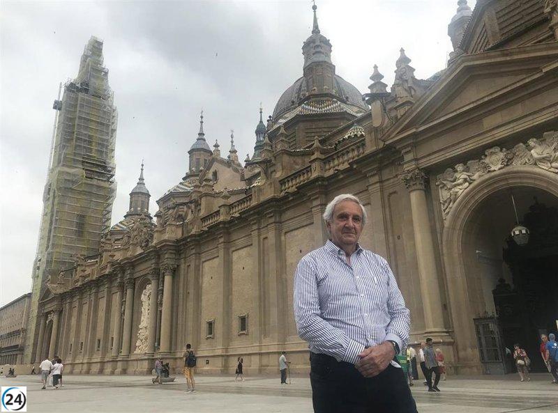Las torres del Pilar serán restauradas a tiempo gracias a las contribuciones de los fieles.