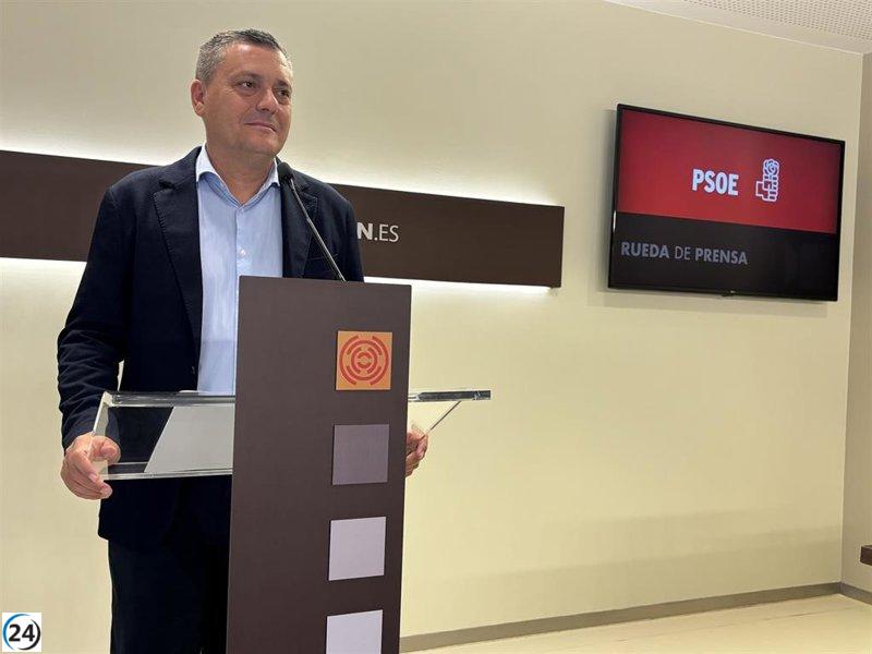 Sabés (PSOE) critica a Azcón por priorizar Madrid sobre Aragón y fomentar la confrontación.