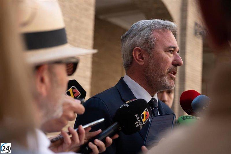 El PSOE critica la falta de acción de Jorge Azcón durante la dana y lo rebautiza como 'MAzcón' por su indiferencia hacia Aragón.