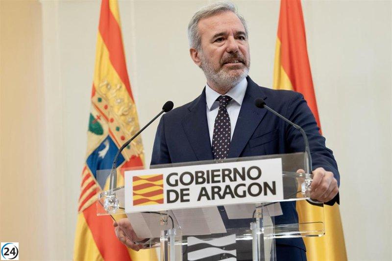 Azcón declara guerra al pacto de Sánchez y Cataluña sobre el IRPF en Aragón.