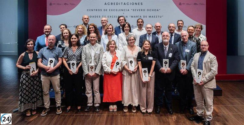Morant resalta en Zaragoza el firme liderazgo de las unidades de excelencia 'Severo Ochoa' y 'María de Maeztu'