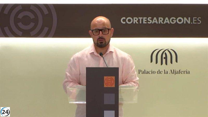 Izquierdo (PAR) exige a Vox que asuma su responsabilidad: “Abascal ignora la transparencia en Aragón”.