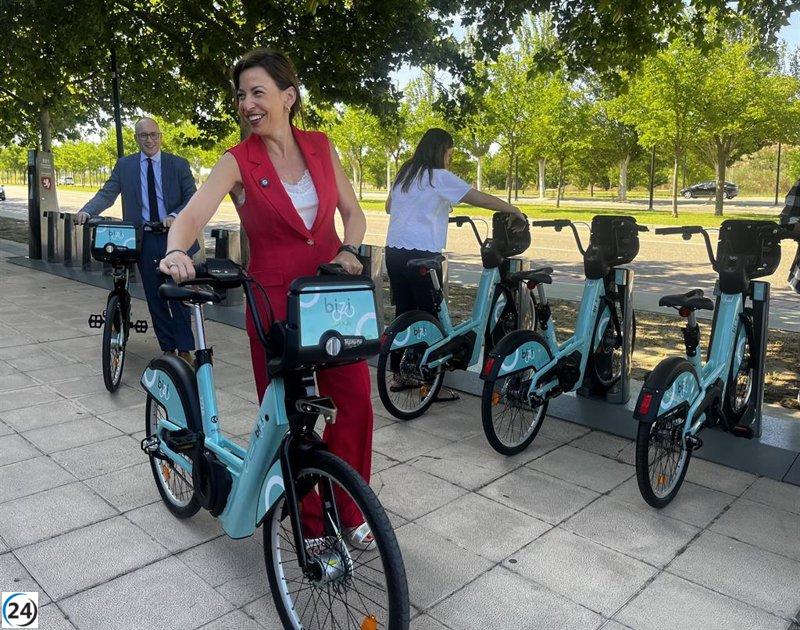 Bizi despliega 2.500 bicicletas eléctricas y 276 estaciones en todos los rincones de Zaragoza en un abrir y cerrar de ojos.