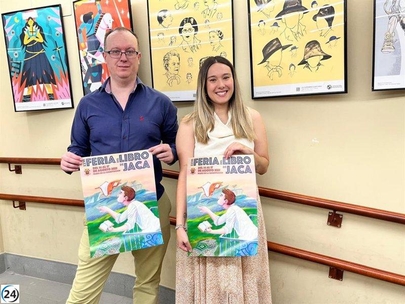 La Feria del Libro de Jaca reunirá a más de 70 escritores del 14 al 17 de agosto.