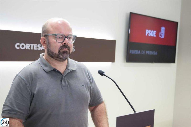 Ortiz (PSOE) urge al Gobierno de Aragón a incrementar el apoyo al sector vitivinícola debido a los aranceles de Trump.