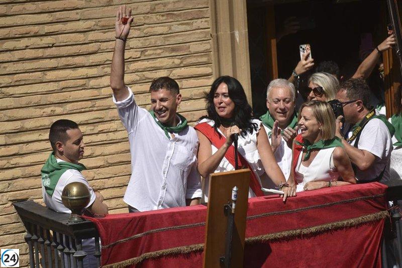 Huesca da inicio a San Lorenzo 2025 con Andrés Campo desatando la fiesta en medio de una calurosa multitud.