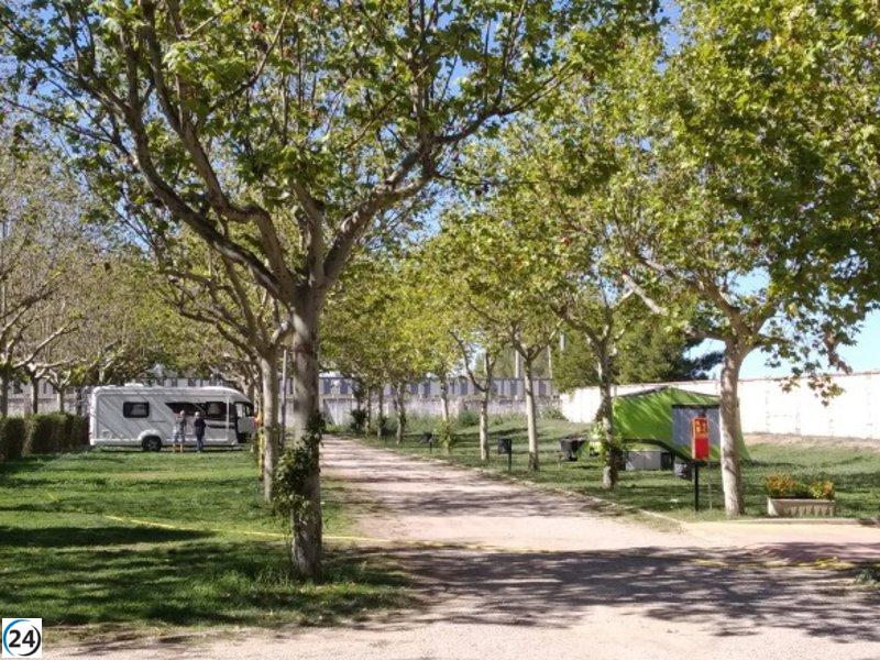 Los campings de Aragón casi alcanzan su máxima capacidad este agosto.