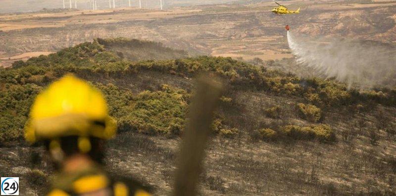 Aragón declara alerta máxima por riesgo crítico de incendios forestales.