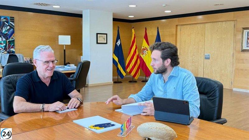 Monzón y Salou buscan fortalecer la conexión cultural e histórica a través del legado del Rey Jaime I.