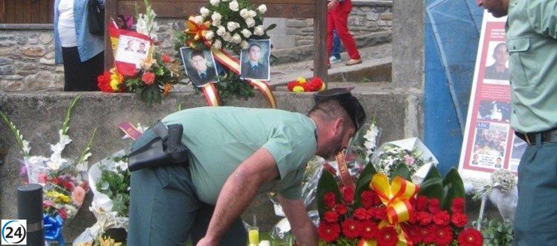Sallent de Gállego homenajeará a los guardias civiles víctimas de ETA en 2000 con una nueva calle.