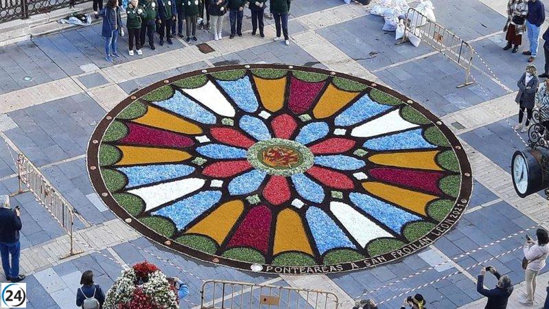 La ofrenda de 2025 deslumbrará con una alfombra floral de ocho metros en la plaza del Pilar.