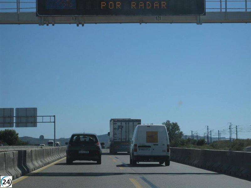 La DGT prevé 405,000 trayectos en las carreteras de Aragón durante el regreso de verano.