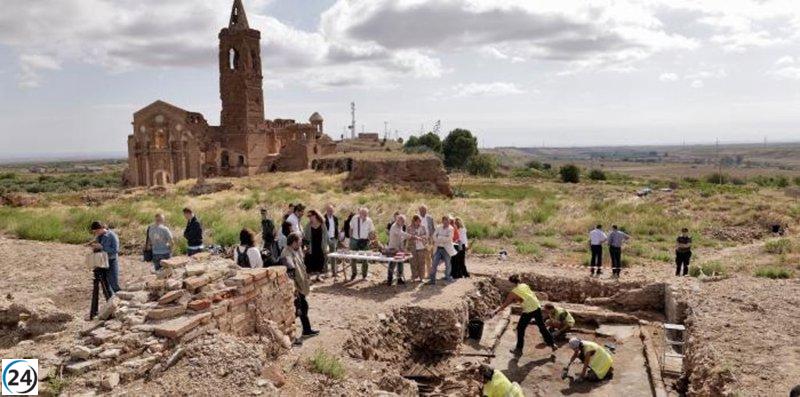 Descubren vestigios de sinagoga medieval en el histórico Belchite, Zaragoza.