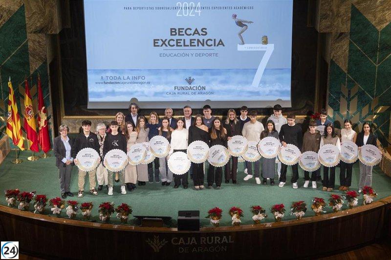 La Fundación Caja Rural de Aragón eleva a 20.000 euros el valor de sus Becas Excelencia.