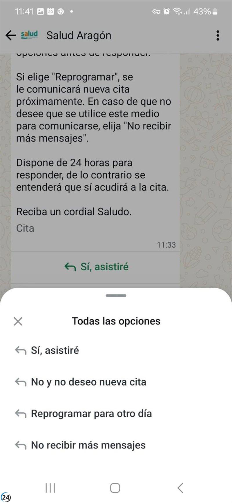 El programa TuCitaSALUD se lanza en Huesca, enfocándose en Reumatología.