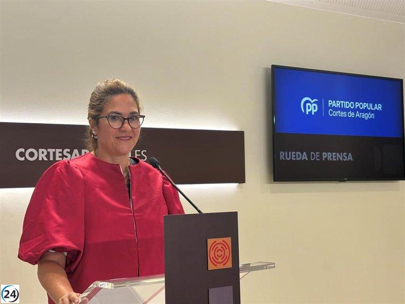 Gaspar (PP) celebra la evolución favorable de la sanidad en Aragón tras dos años de esfuerzos y gestión.