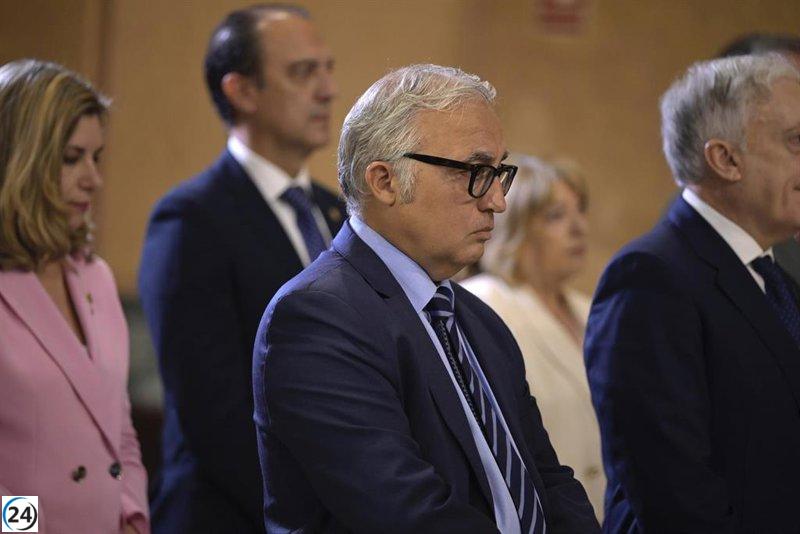 Rincón resalta el constante aumento de expositores en la apertura de FEMOGA.