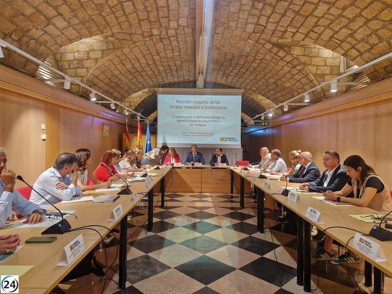 Bancalero asegura que Aragón es la opción ideal para la sede de la Agencia Estatal de Salud Pública.