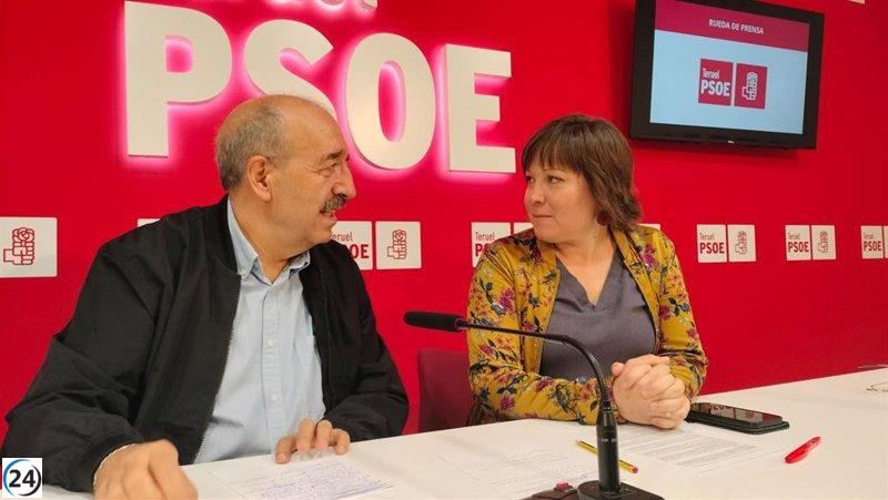 PSOE Aragón denuncia la escasez persistente de personal en escuelas e institutos.