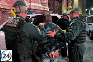 Arrestan a un hombre por agredir a una anciana durante un robo en su hogar en Tarazona.