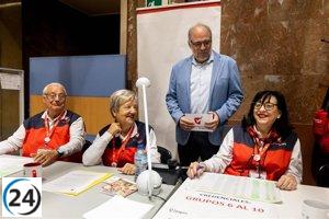 Zaragoza celebra su Ofrenda de Frutos más grande jamás vista, con 3.500 participantes.