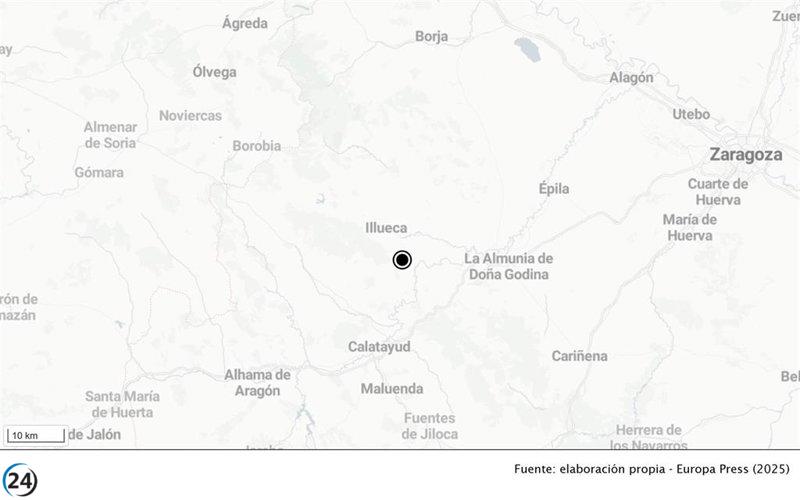 Fallece un hombre de 64 años tras un accidente de parapente en Zaragoza.