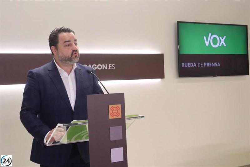 Arranz de Vox sugiere clausurar centros de acogida para menores no acompañados y anular acuerdos con ONG.