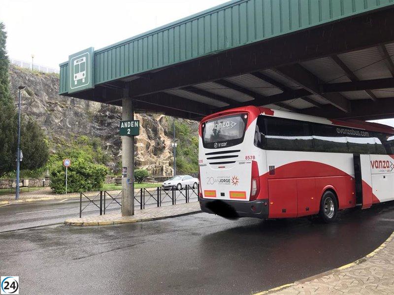 Aumenta un 0,9% la utilización del autobús urbano en Aragón durante agosto.