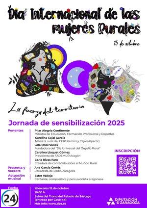La DPZ conmemora el Día Internacional de las Mujeres Rurales con un evento de concienciación este miércoles.