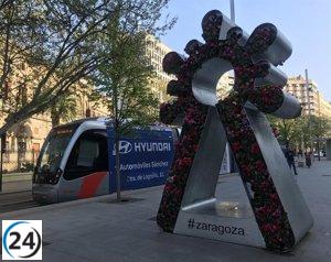 El Ayuntamiento de Zaragoza llama a la ciudadanía a utilizar lanzaderas debido a la huelga del tranvía el 12 de octubre.