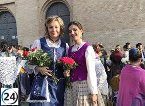 Florerías notan un auge en ramos diversos y sofisticados para la festividad de la Virgen del Pilar.
