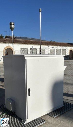 La Puebla de Alfindén estrena unidad móvil para monitorear la calidad del aire.
