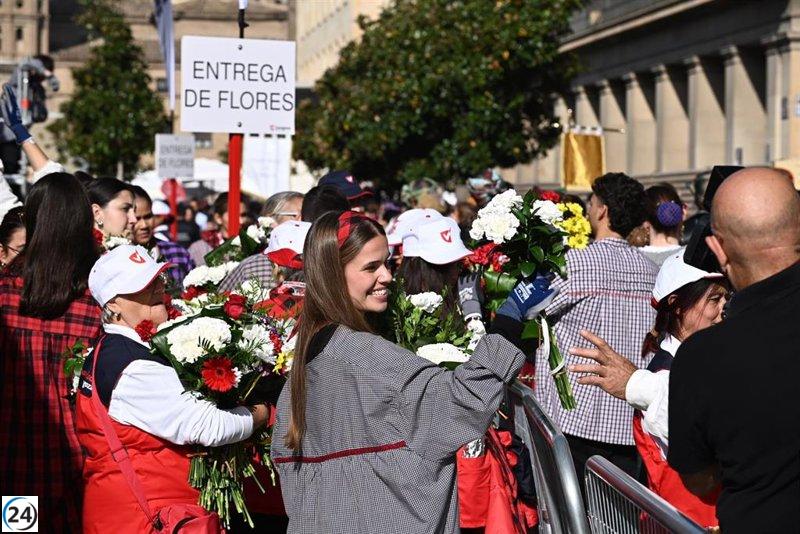 Alrededor de 43,000 participantes han visitado la Plaza del Pilar.