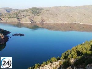 Los embalses del Ebro alcanzan solo el 53% de su capacidad total.