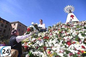 La Ofrenda de Flores 2025 establece un nuevo récord de duración.