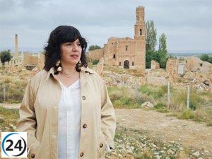 El PSOE busca que el Congreso reconozca el Pueblo Viejo de Belchite como espacio de memoria histórica.