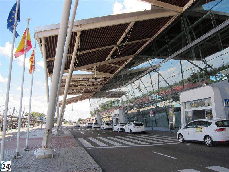 El aeropuerto de Zaragoza alcanza más de 542,000 viajeros en 2023, registrando un incremento del 2,4% respecto al año anterior.