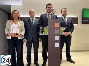 Vox pide al Gobierno de Azcón que reconozca la situación de los barrios ante la inmigración irregular.