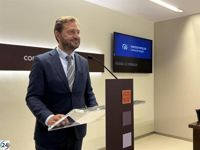 El PP de Aragón impulsa un proyecto legislativo en respaldo a Corina Machado tras el fracaso de una declaración institucional.