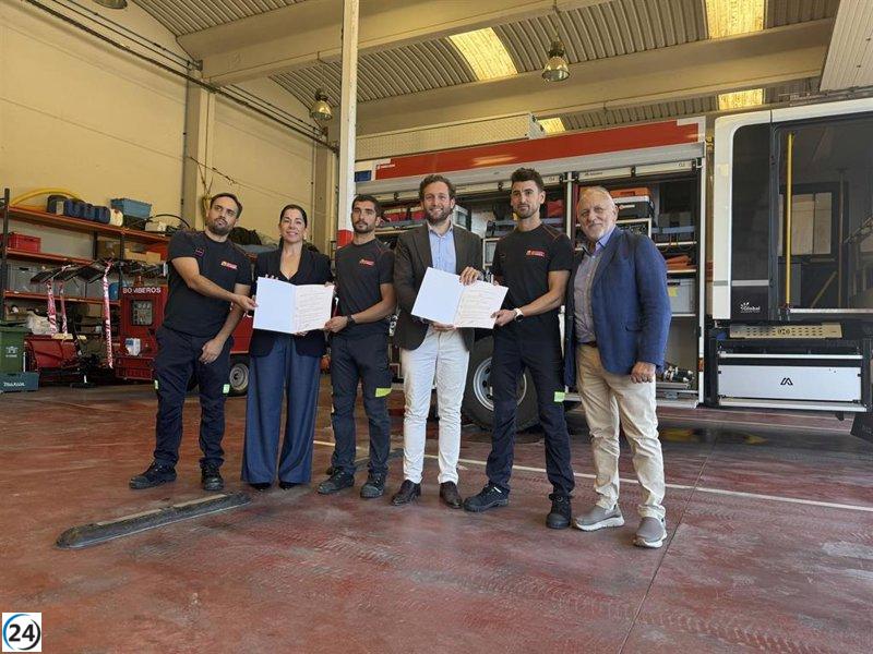 Acuerdo entre Diputación y Bomberos de Huesca pone fin a huelga y avanza en derechos laborales.