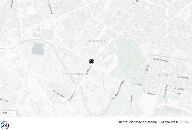 Un hombre fallece al ser atropellado en la Z-30 de Zaragoza tras sufrir un desvanecimiento.