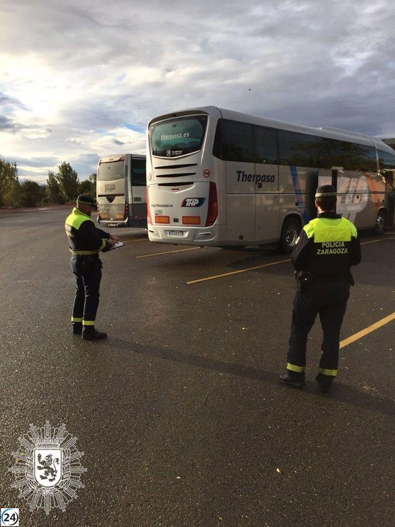 La Policía Local lanza una iniciativa para supervisar el transporte escolar.