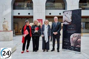 Ibercaja, el MAN y el Museo del Louvre inauguran exposición que une la escultura ibérica.