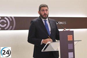 Nolasco (Vox) critica la paradoja de Azcón sobre las elecciones y bromea sobre una 