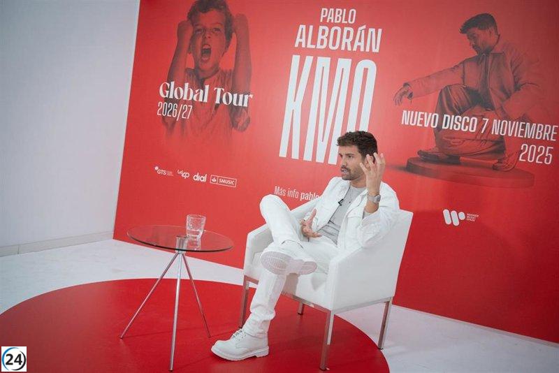 Pablo Alborán llevará su gira 'Global Tour Km0' a Zaragoza el 20 de junio.