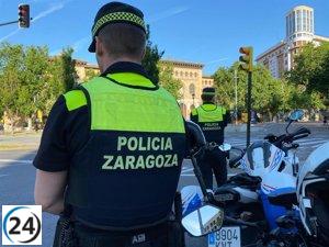 Detenido un joven tras asaltar con un patinete y chocar contra un policía mientras escapaba.