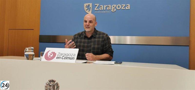 ZeC critica el desalojo del parque Bruil como una acción superficial y demanda viviendas para las personas sin hogar.