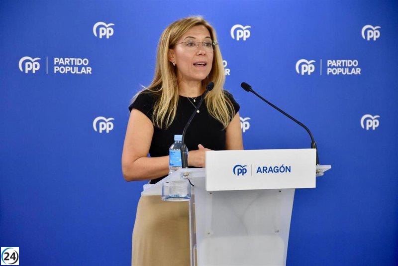 El PP propone que el debate entre Azcón y Alegría se transmita por Aragón Televisión.