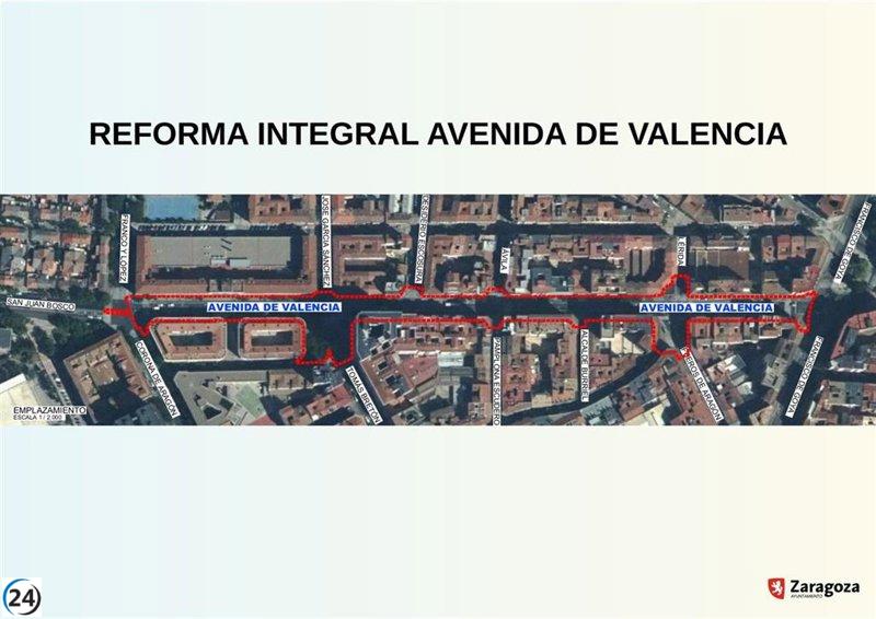 La transformación de la avenida de Valencia comenzará en cuatro etapas, con la implementación de su Plan Especial de Movilidad a partir del 12 de enero.
